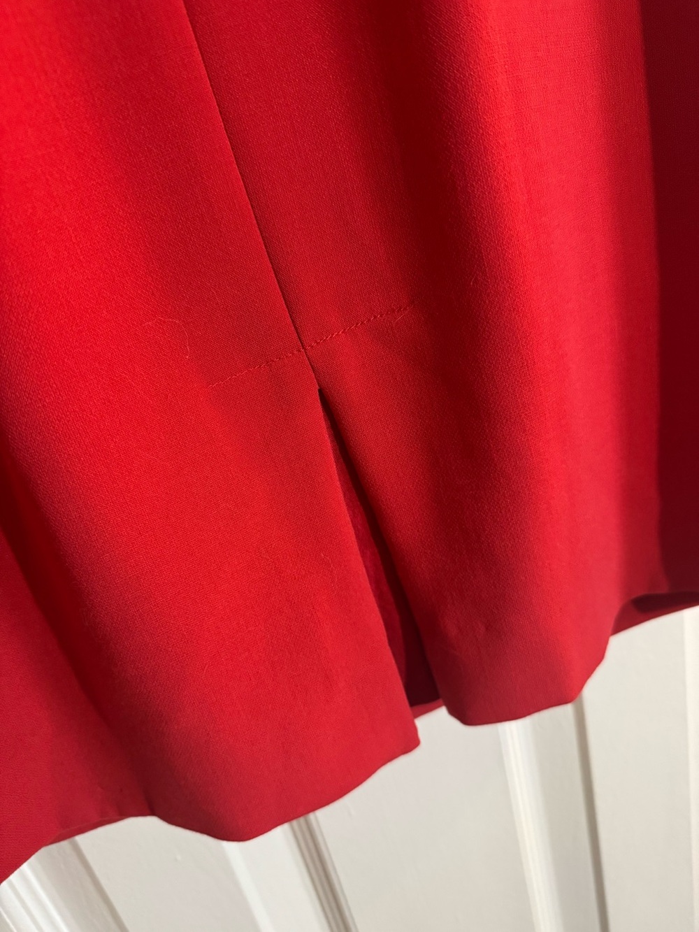 Black Halo Red Adrienne Sheath Dress 3/4 Sleeve Size 10 - Picture 8 of 15
